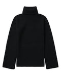 Slit sleeve knit top
