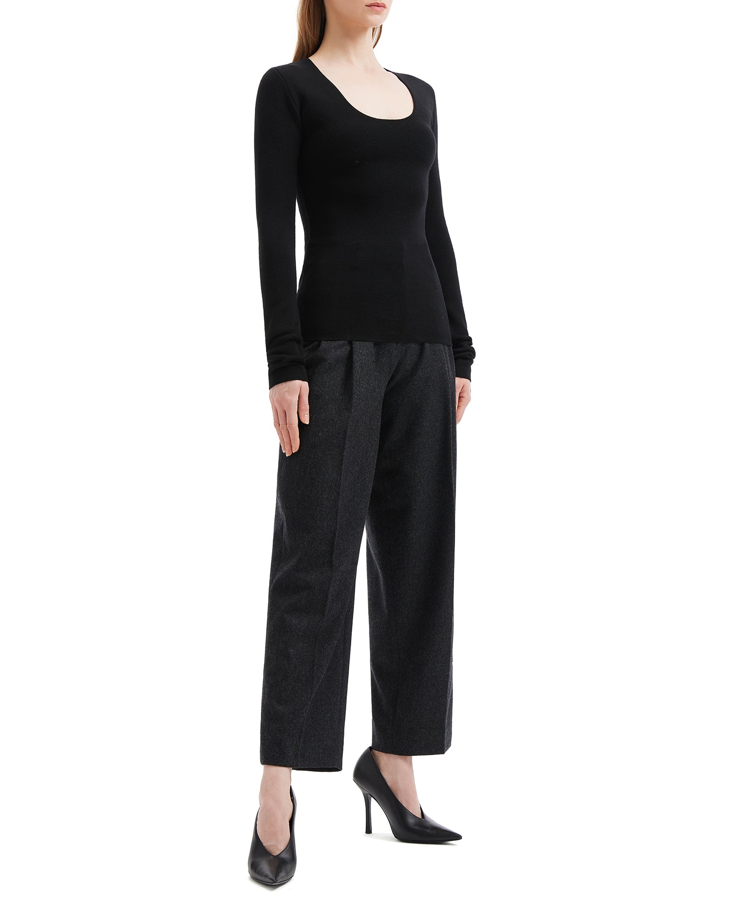 Merino knit top