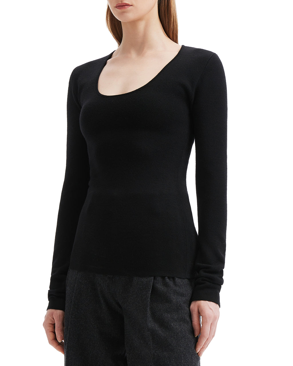Merino knit top