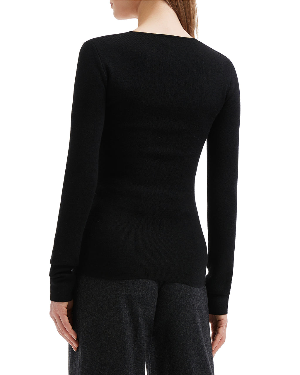 Merino knit top
