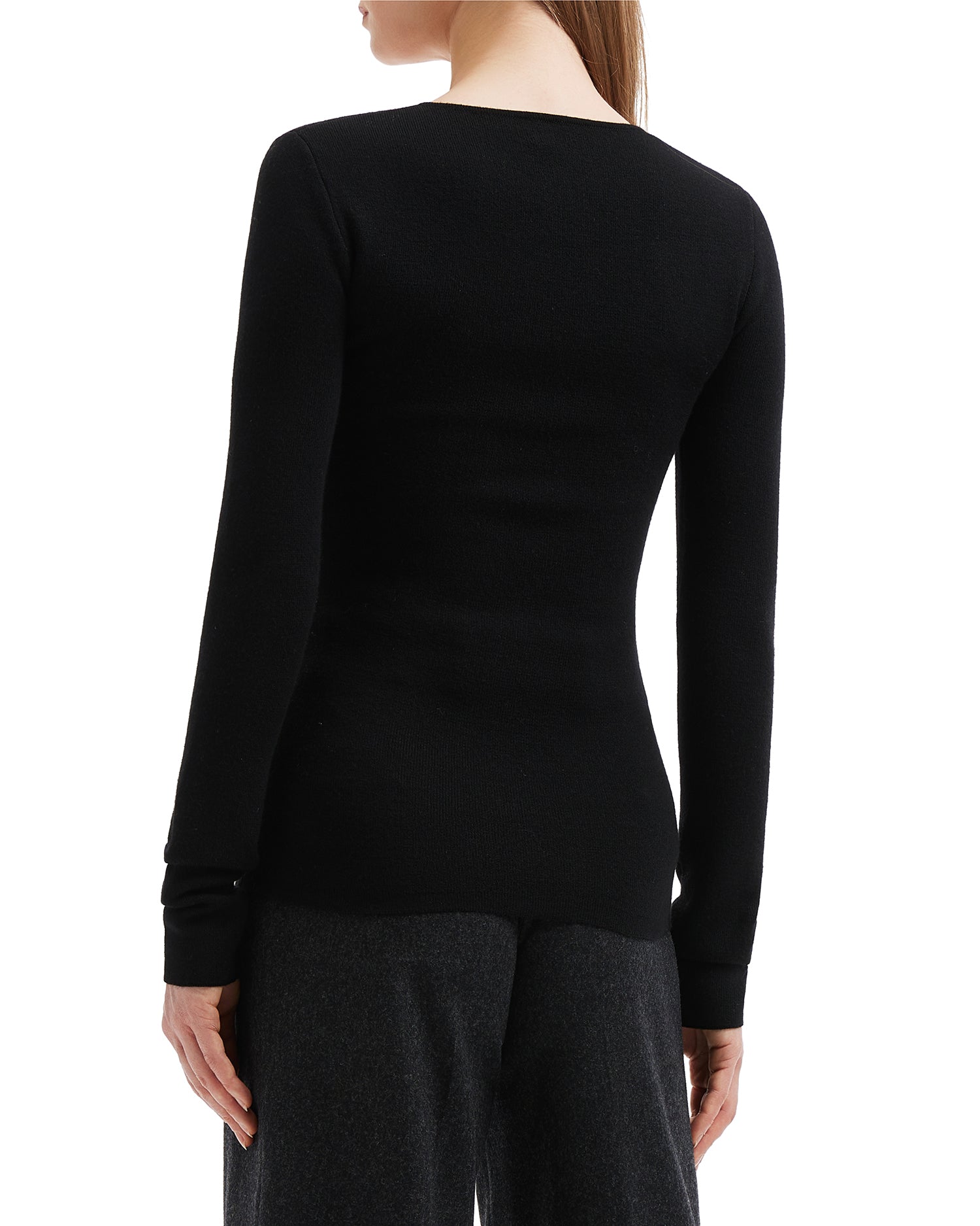 Merino knit top