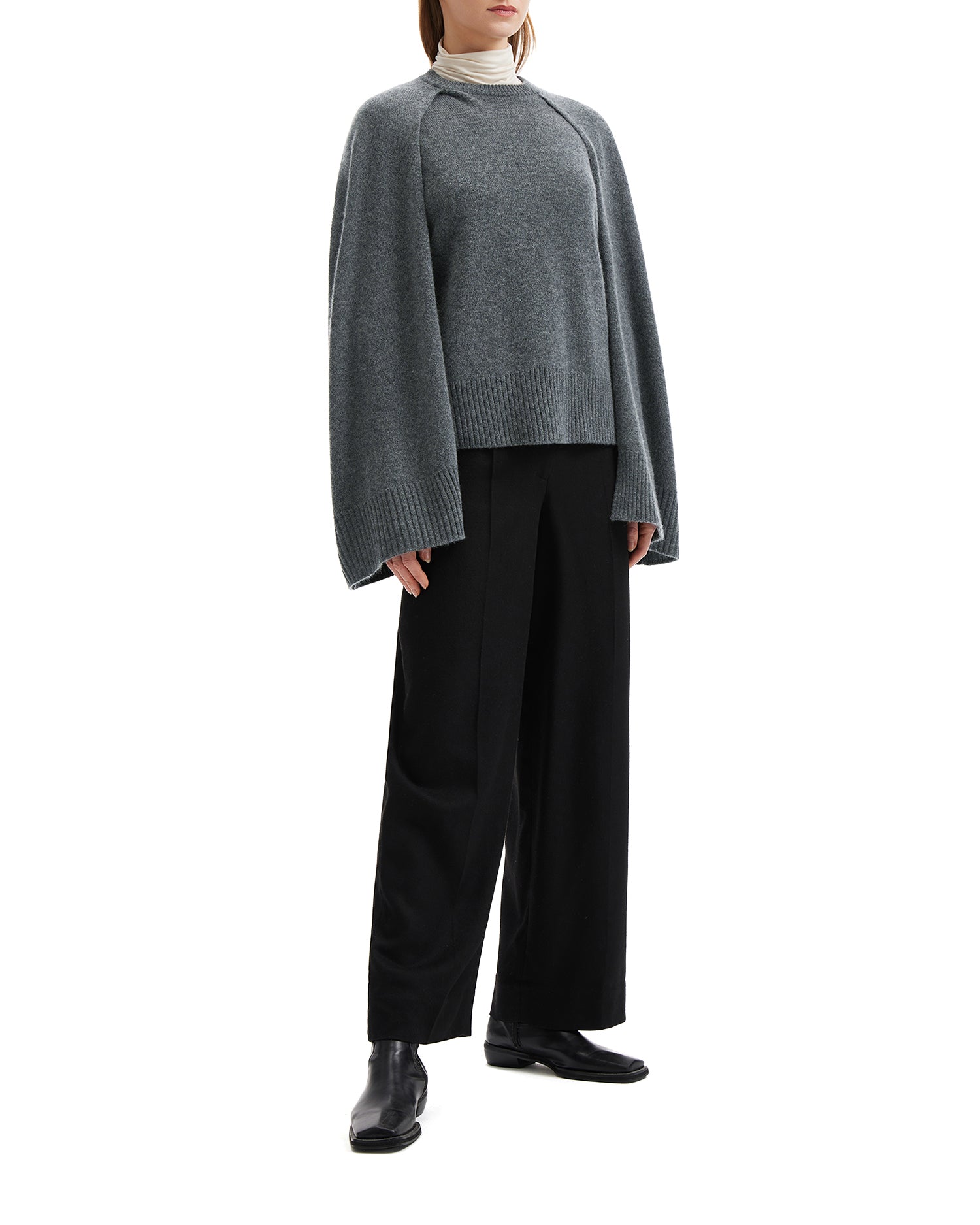 Crew cape knit