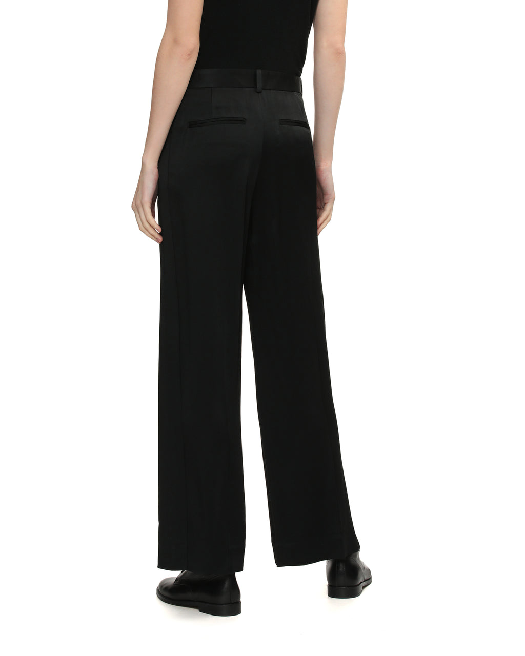 Cuff-slit trousers