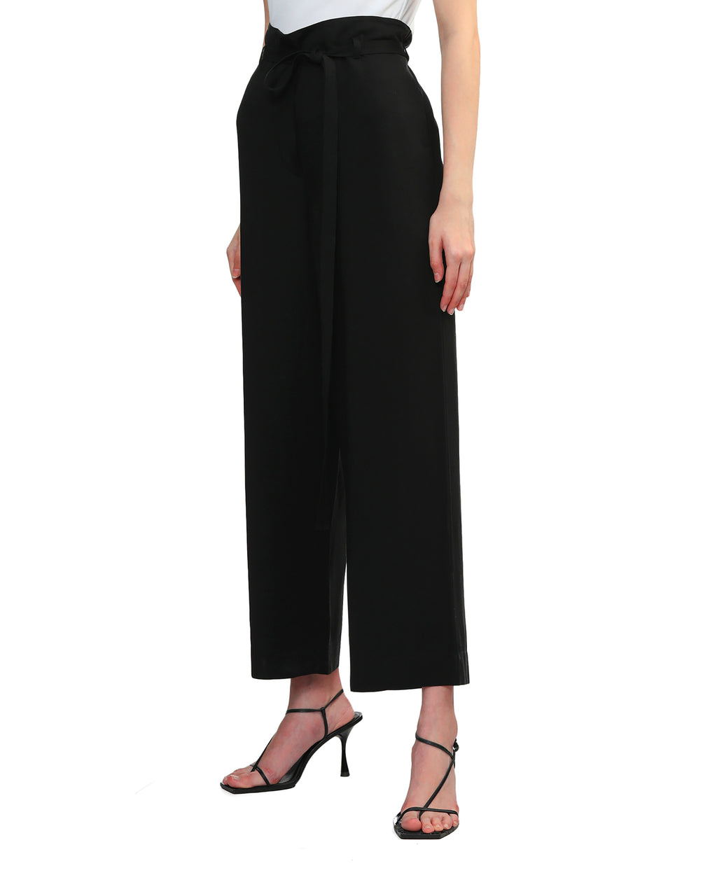 Tied waist pants