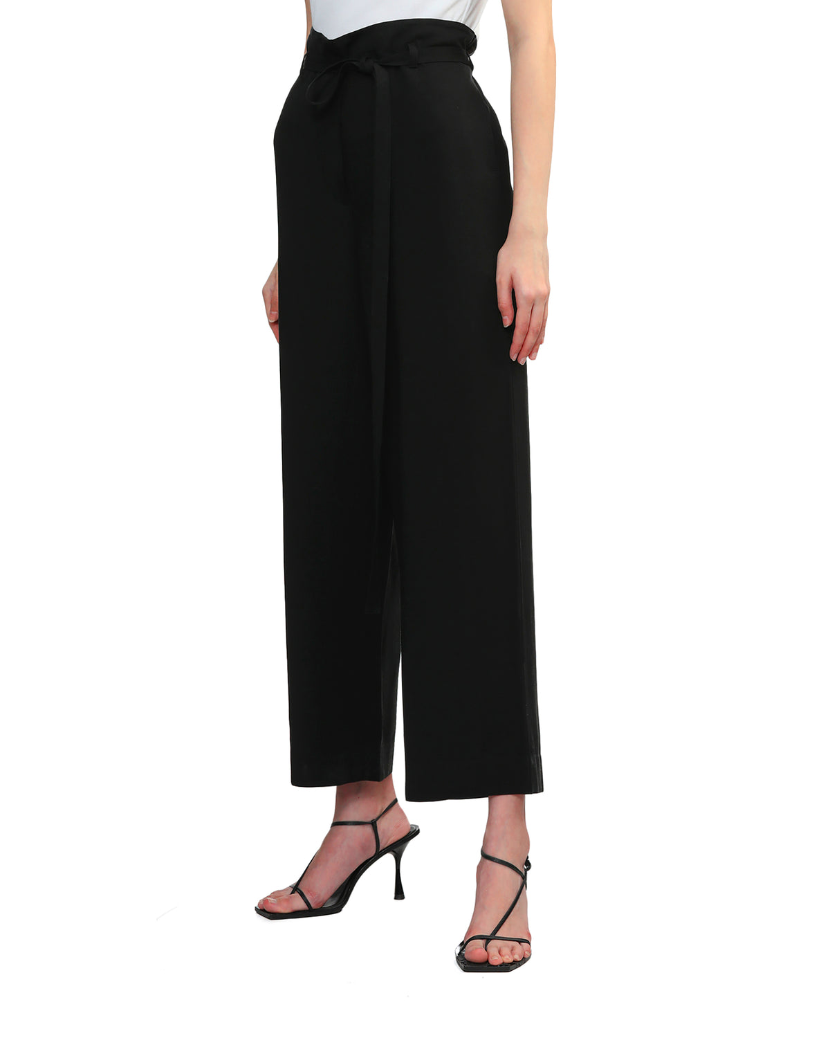 Tied waist pants