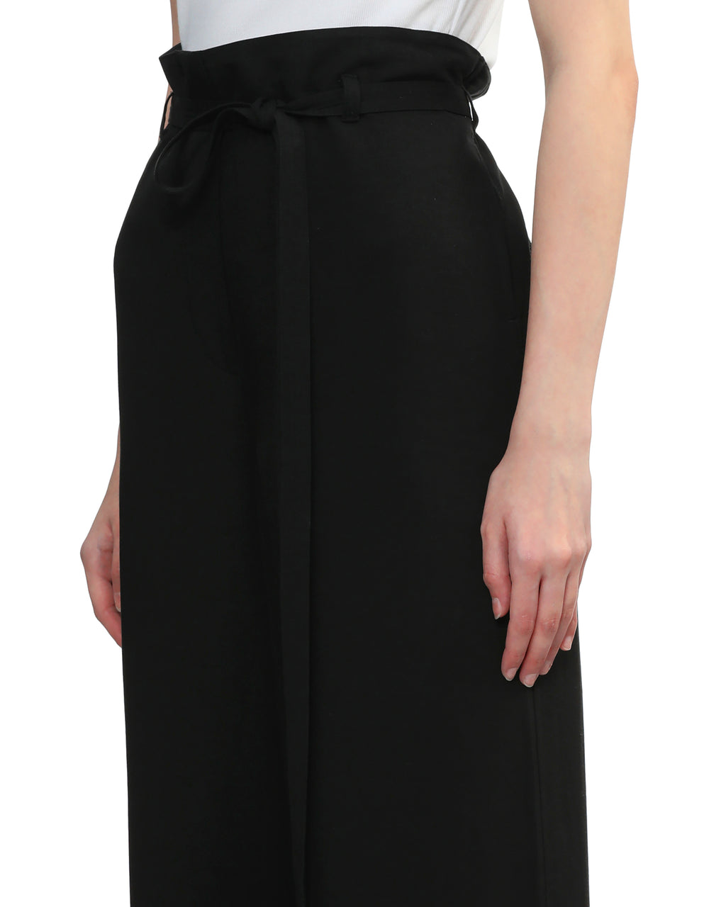 Tied waist pants