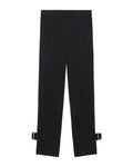 Buckled slouch pants