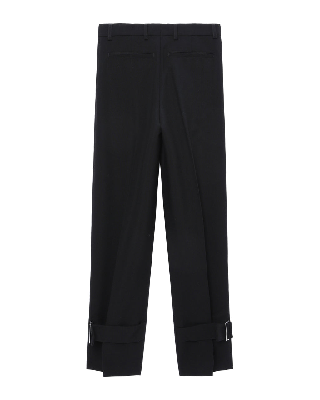 Buckled slouch pants