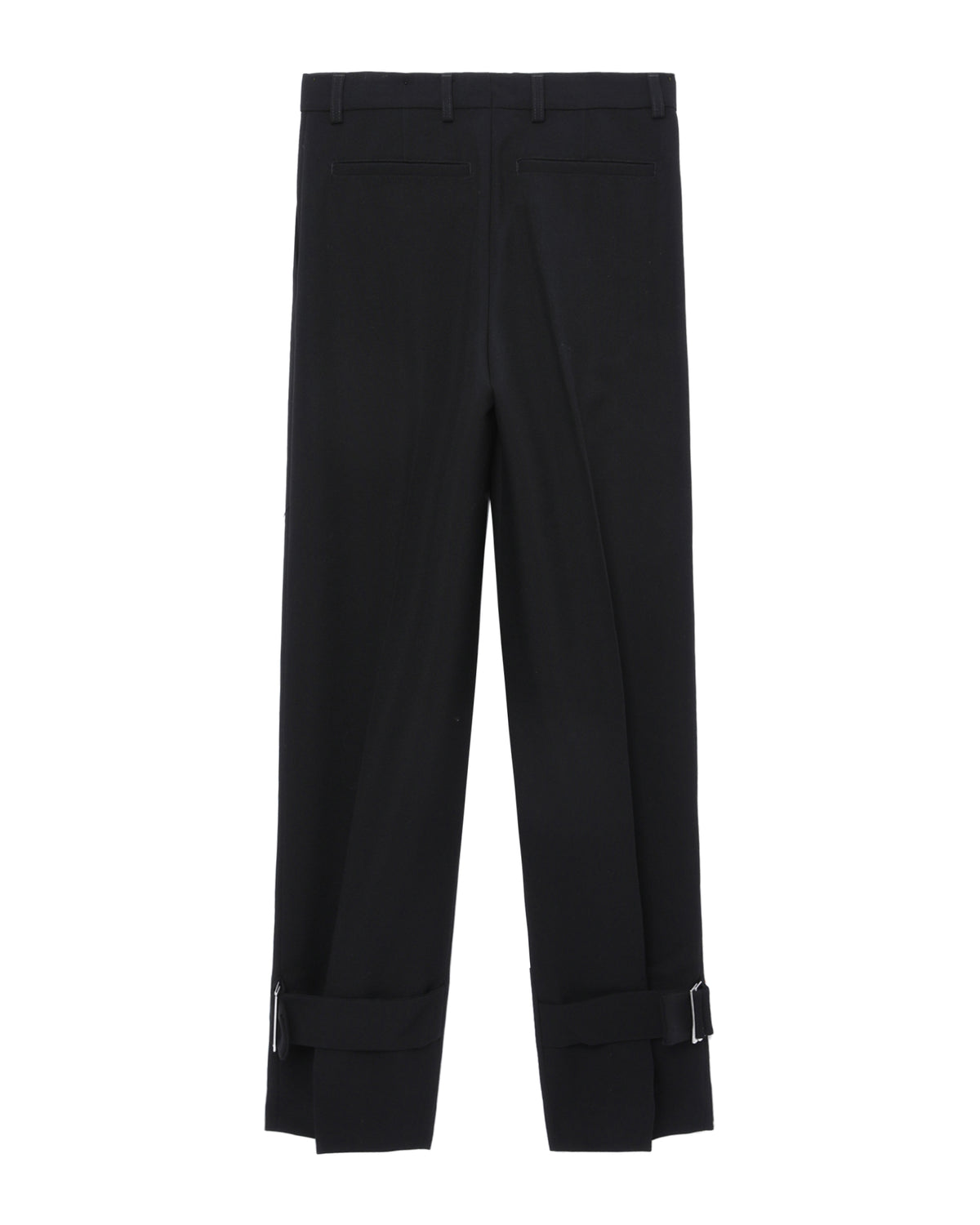 Buckled slouch pants
