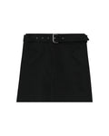 Belted skirt