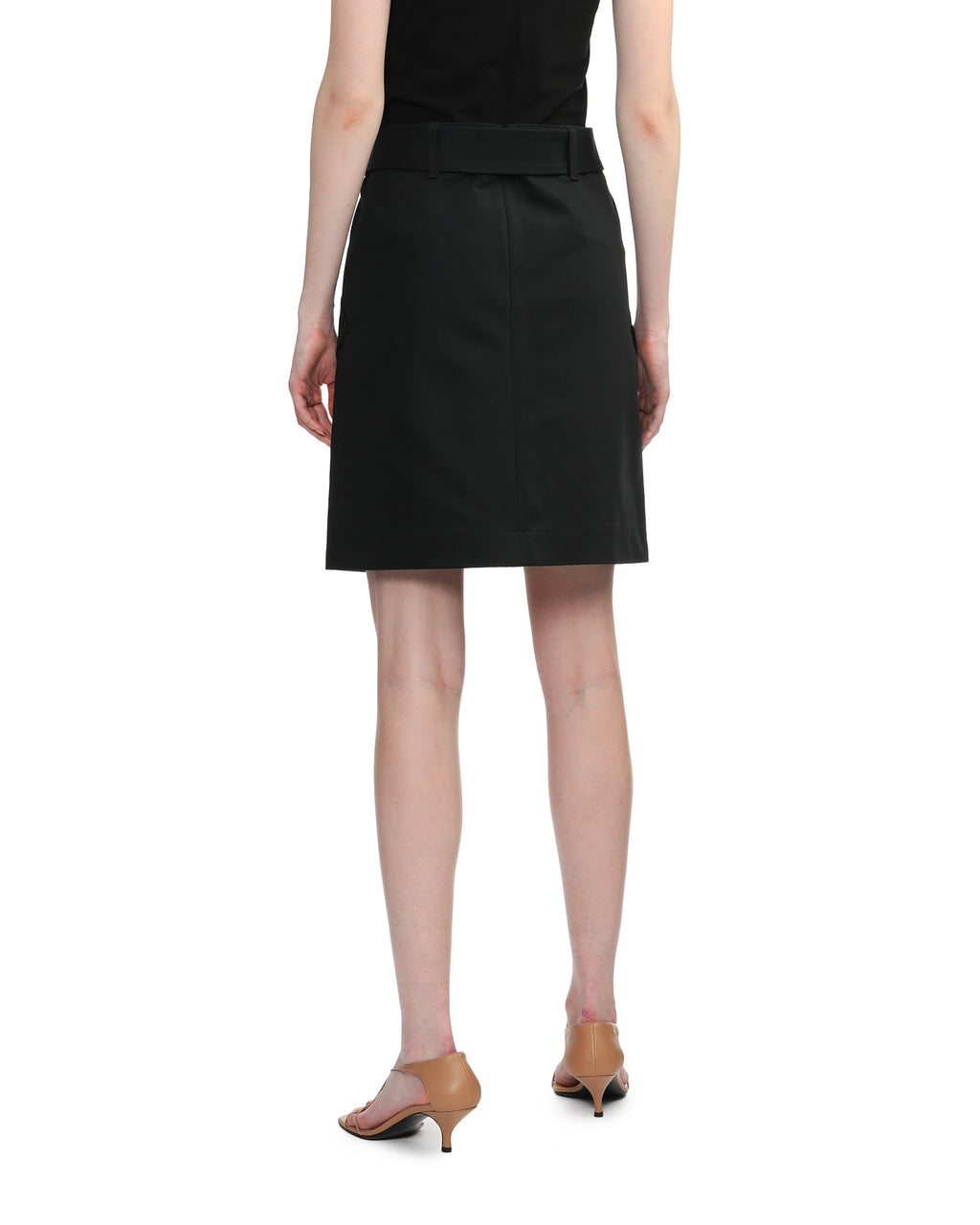Belted skirt