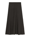 Fluid jersey skirt