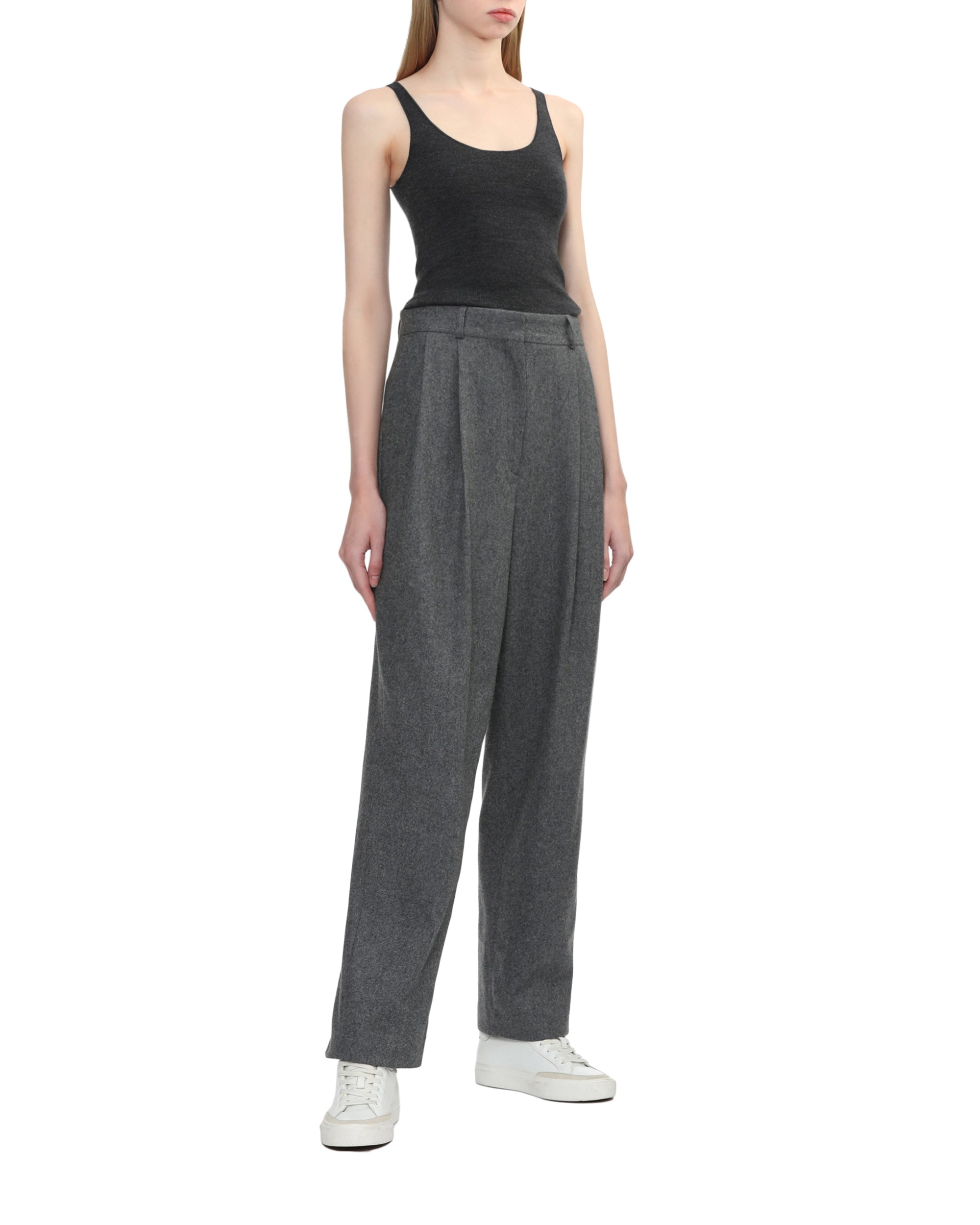 Compact knit tank top