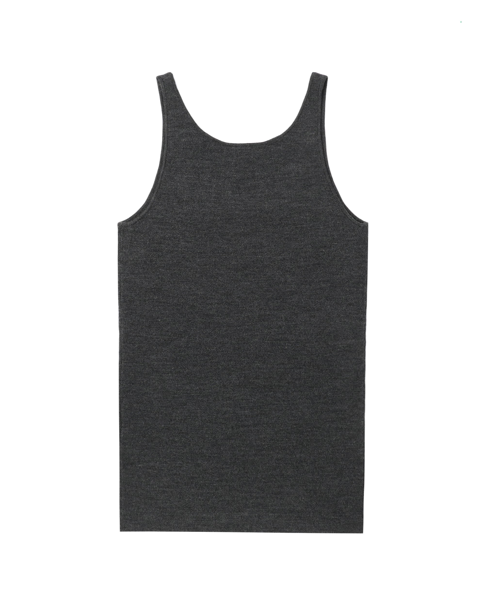 Compact knit tank top