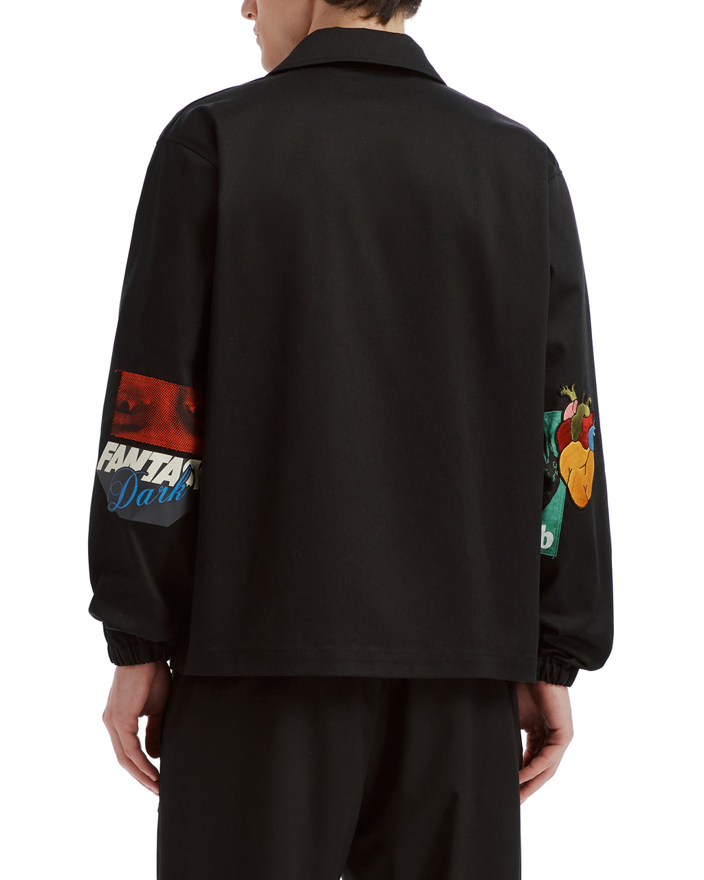 Graphic sleeves jacket