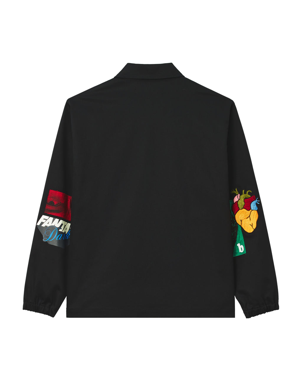 Graphic sleeves jacket