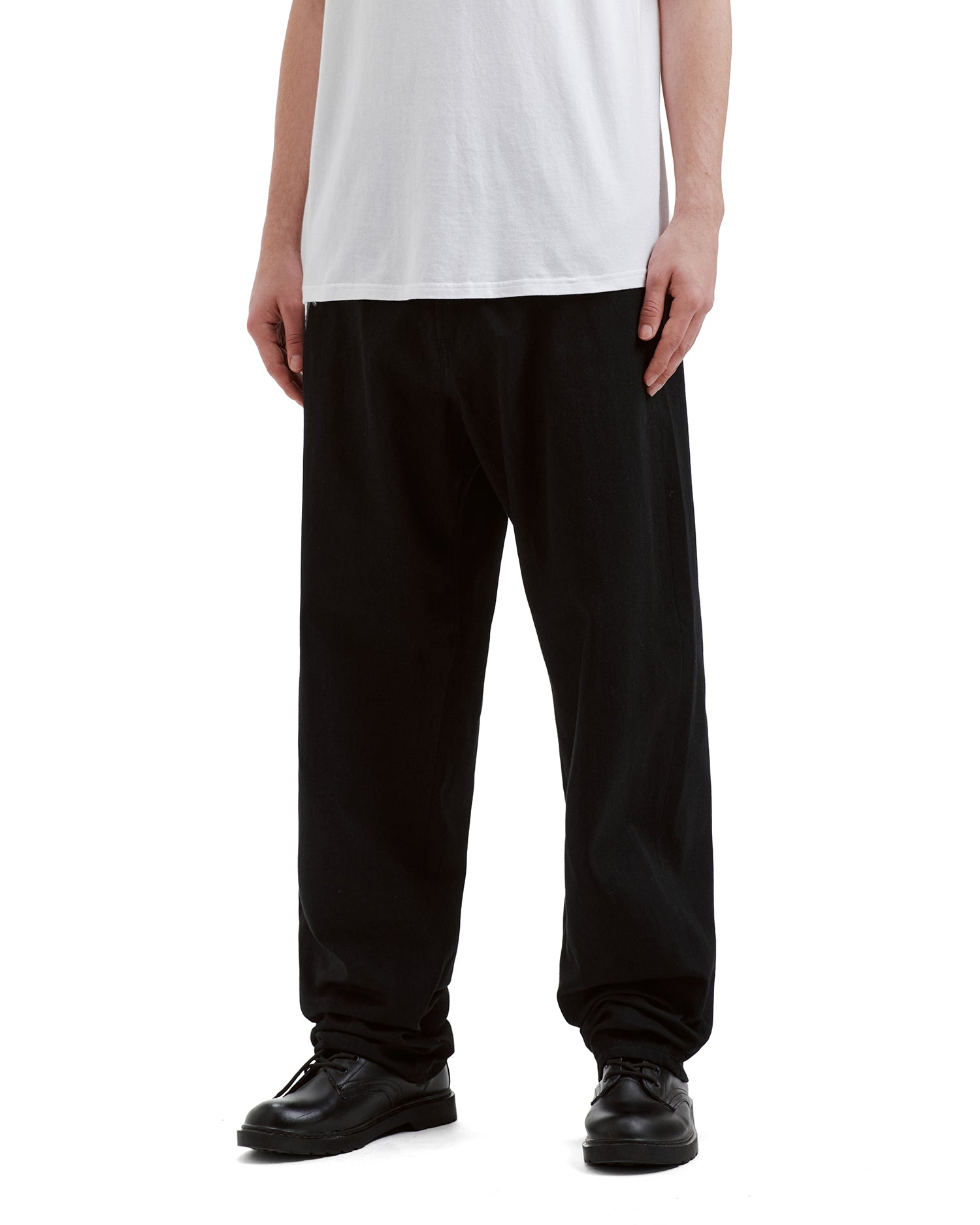 Graphic motif jeans