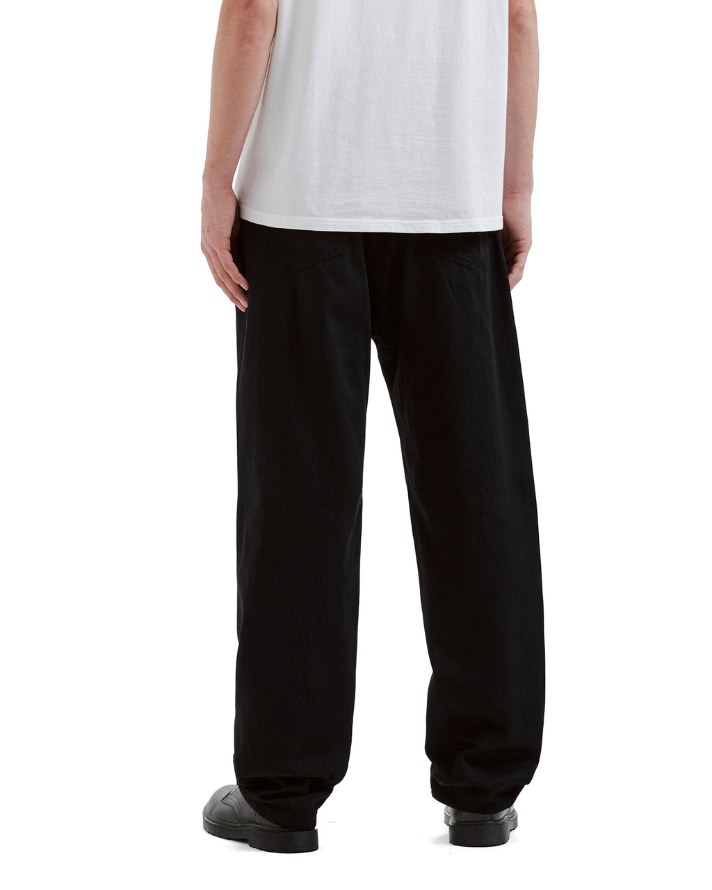 Graphic motif jeans