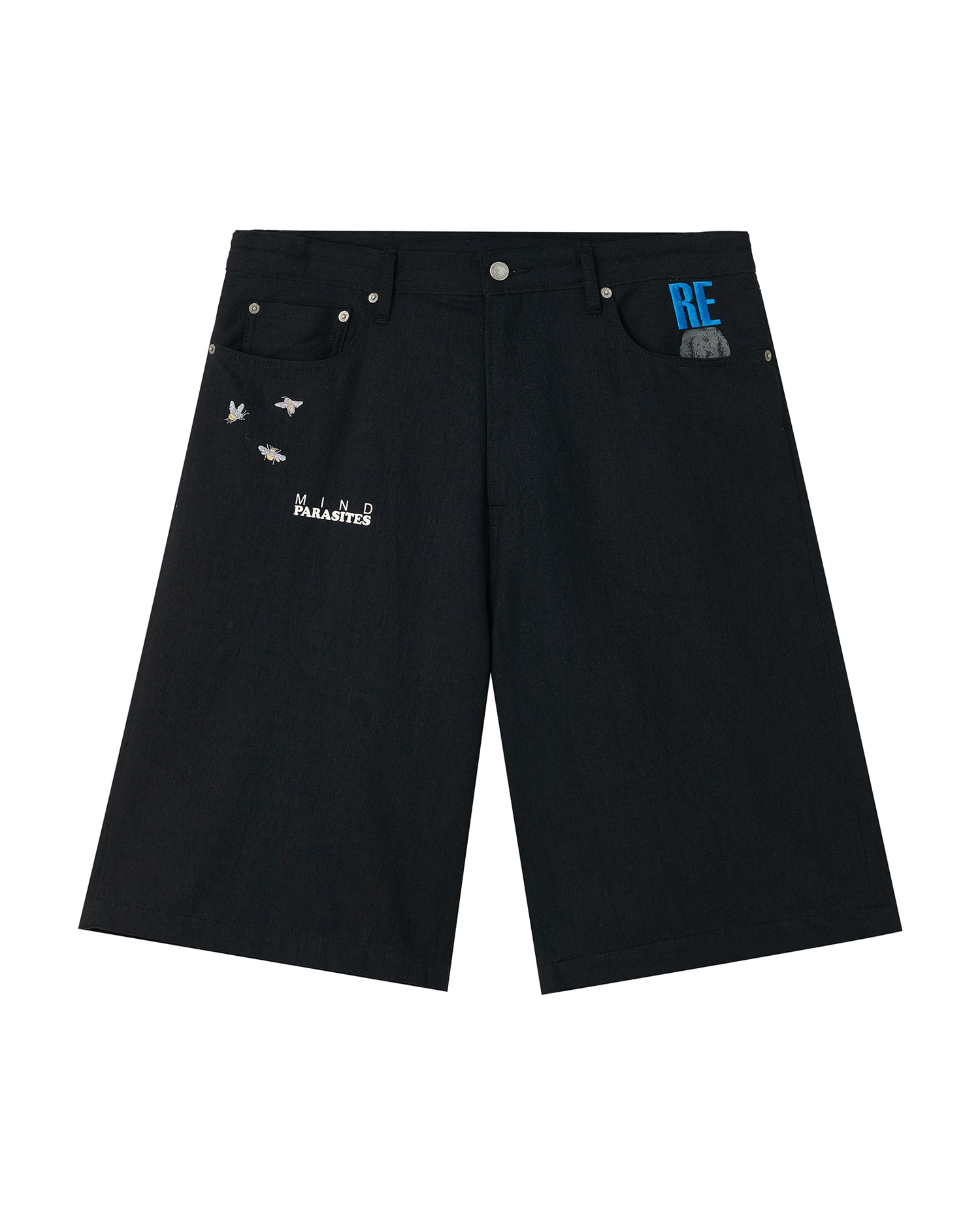 Embroidered shorts