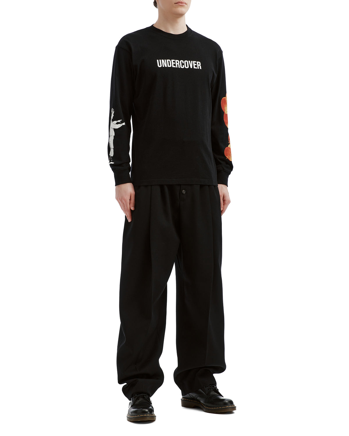 Graphic long sleeve tee