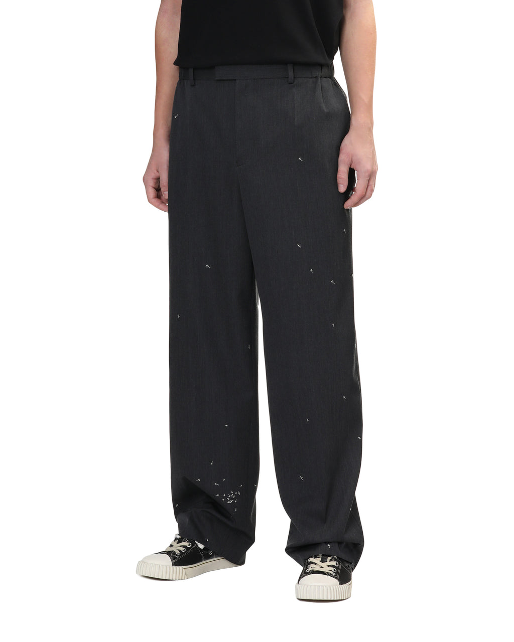 Scattered cross pants