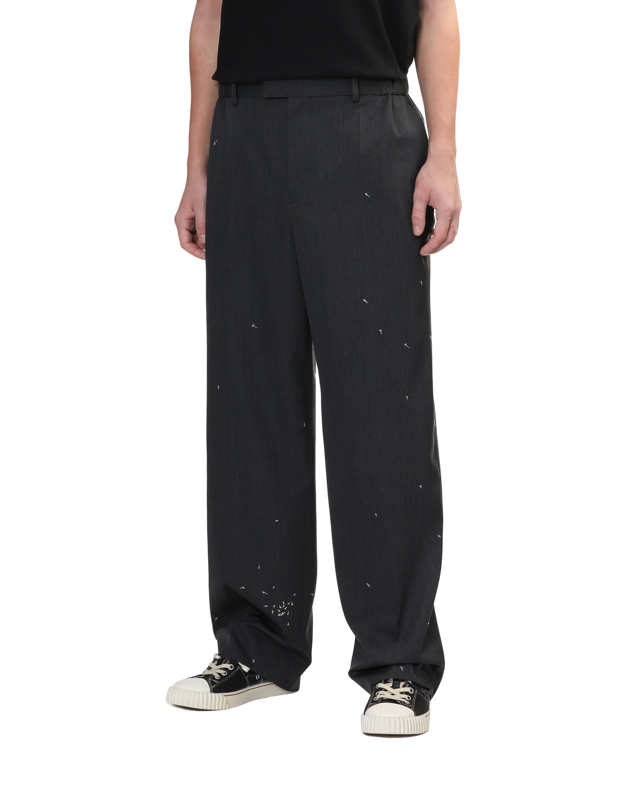 Scattered cross pants