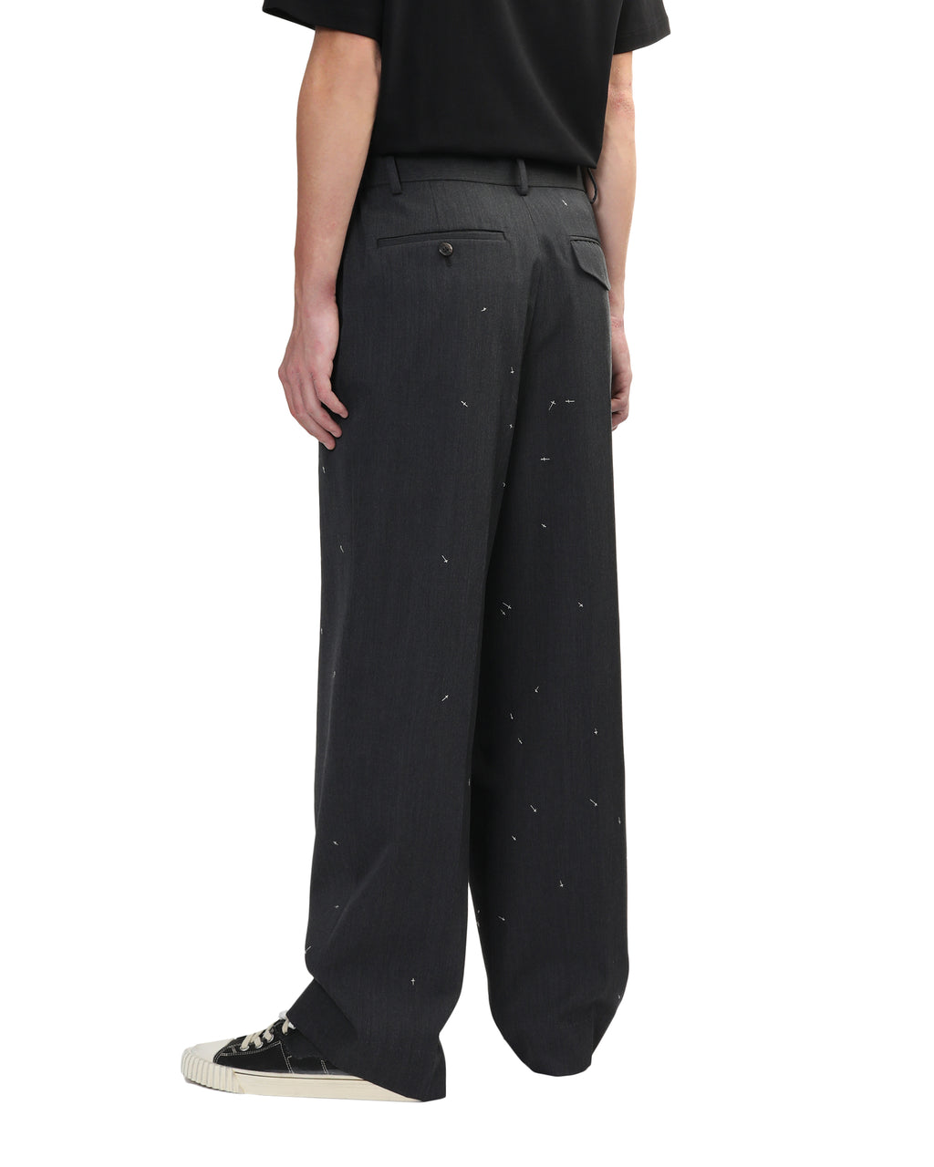 Scattered cross pants