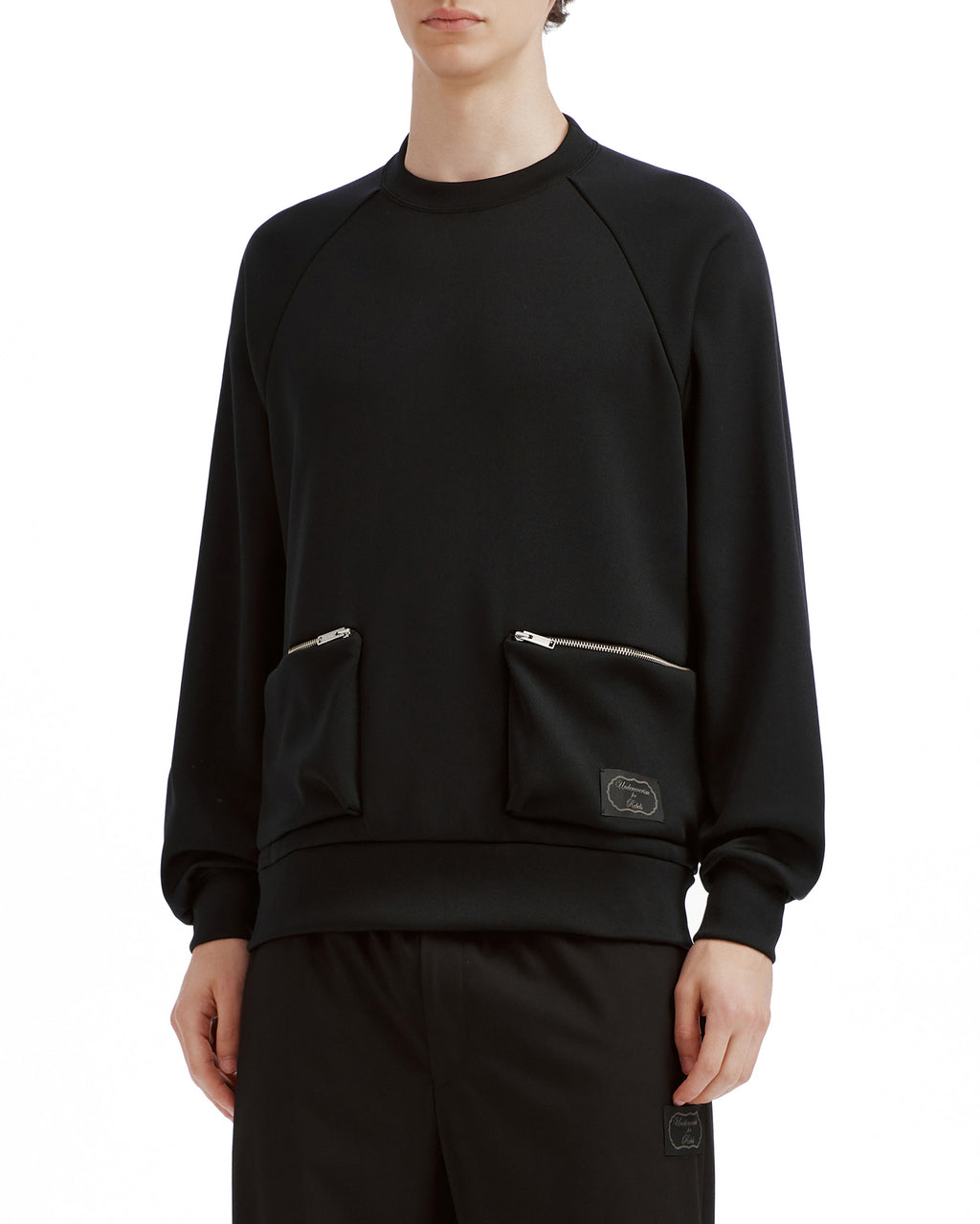 Zip-pocket sweater