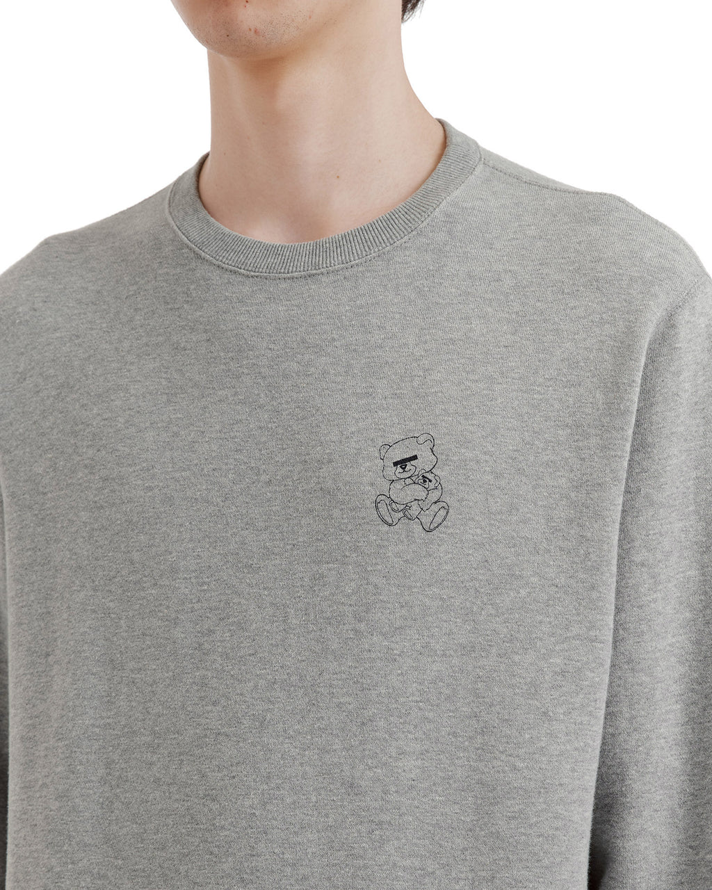 Crew neck sweatshirt