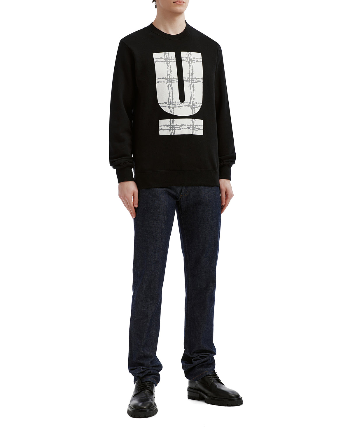 Barbed wire logo sweatshirt