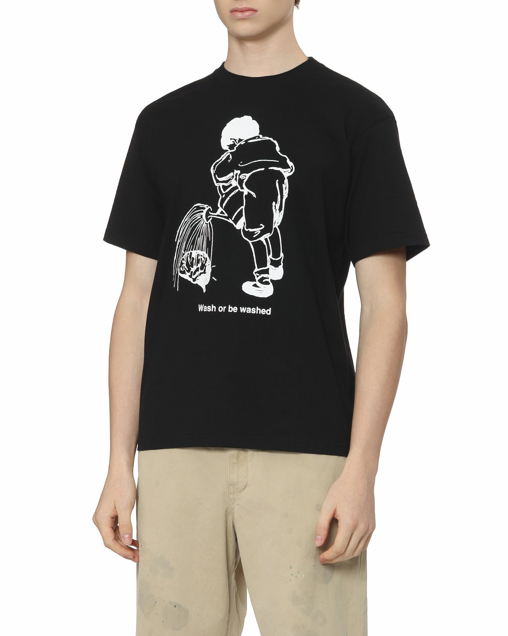 Slogan graphic tee