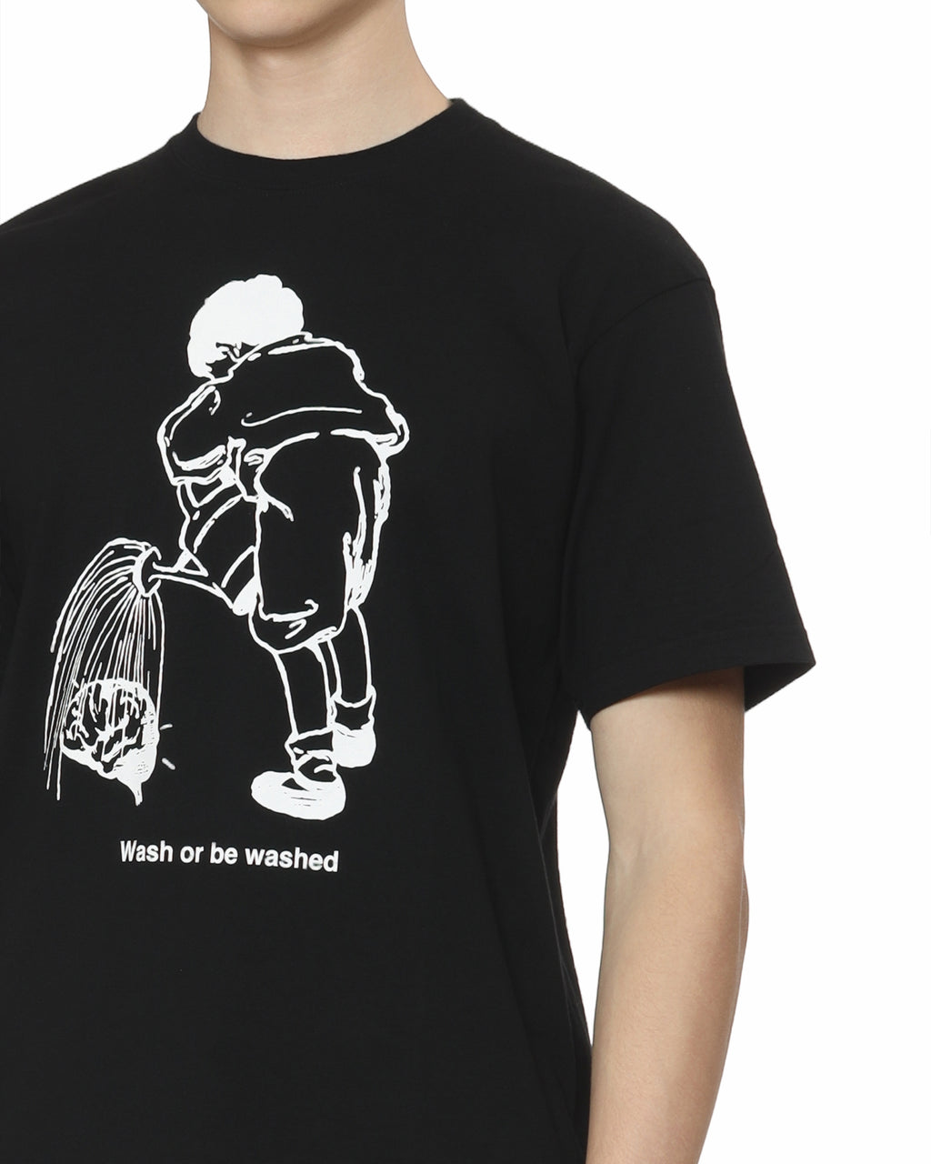 Slogan graphic tee