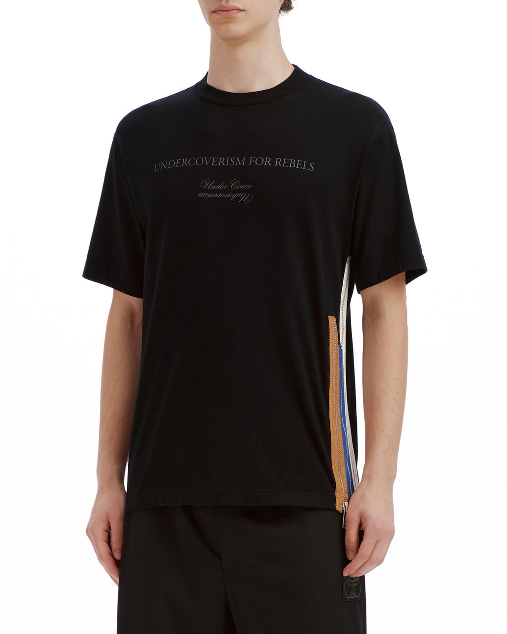Zipper outseams tee