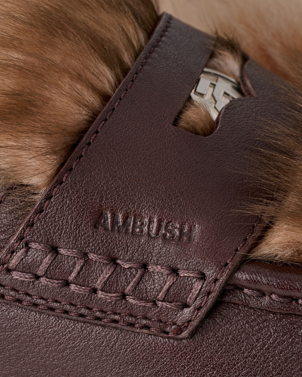 X AMBUSH penny loafers