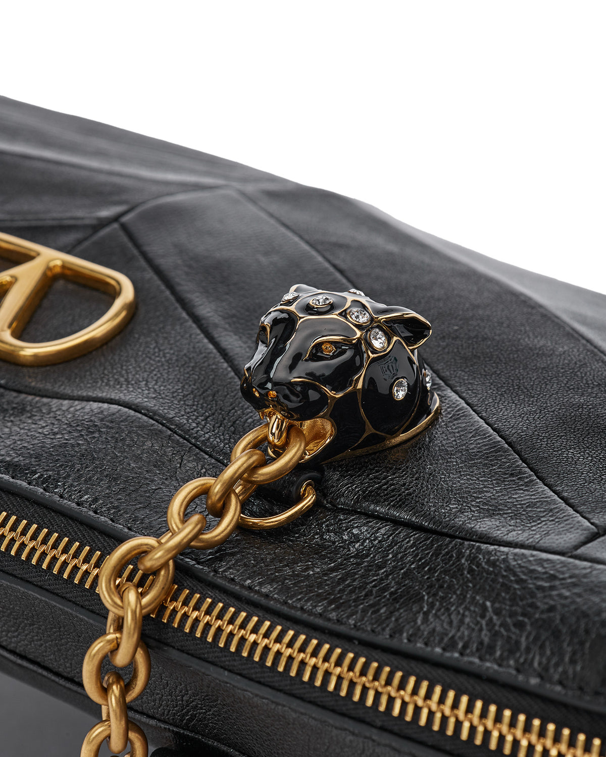 Panthea shoulder bag with chevron pattern
