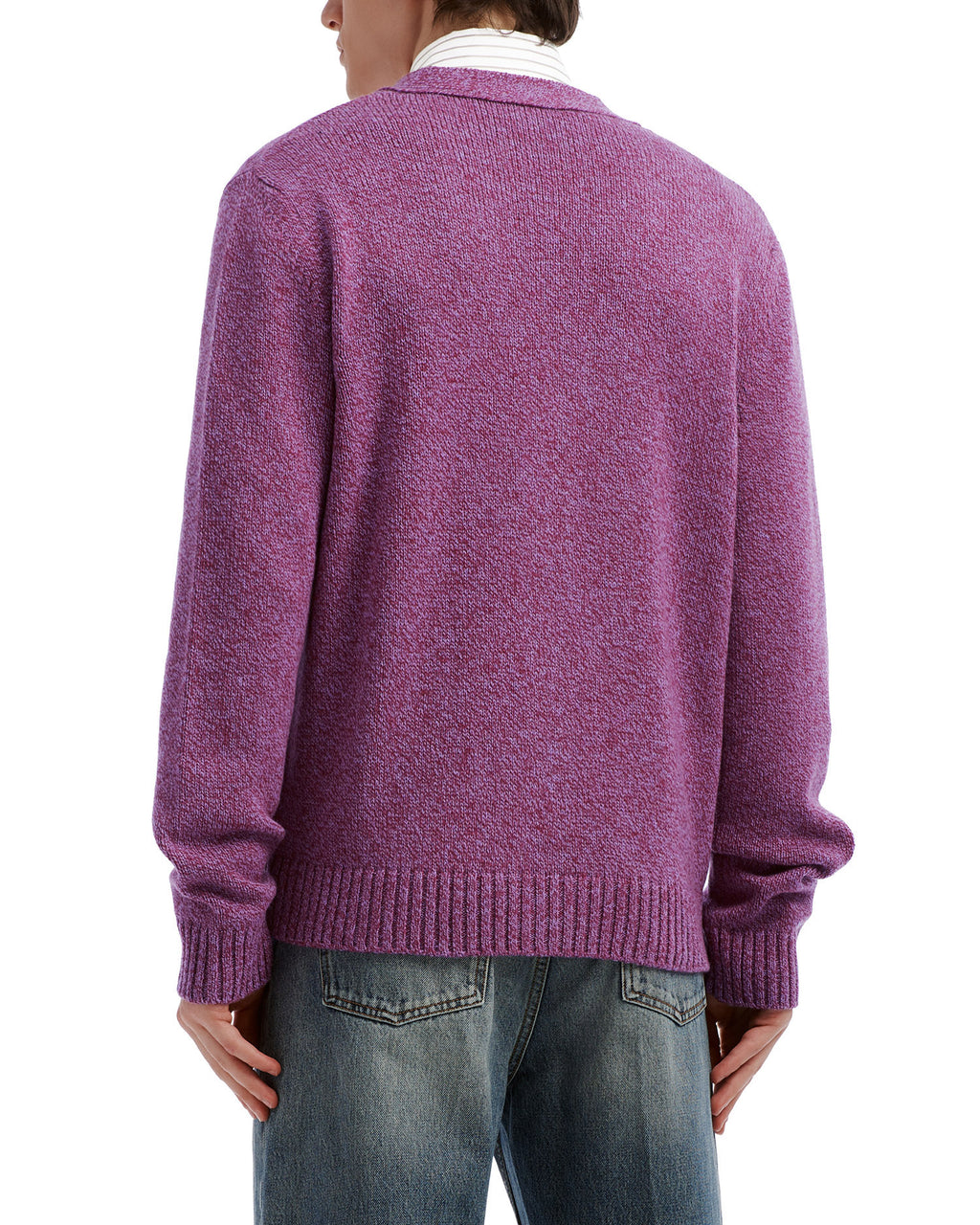 V-neck cardigan