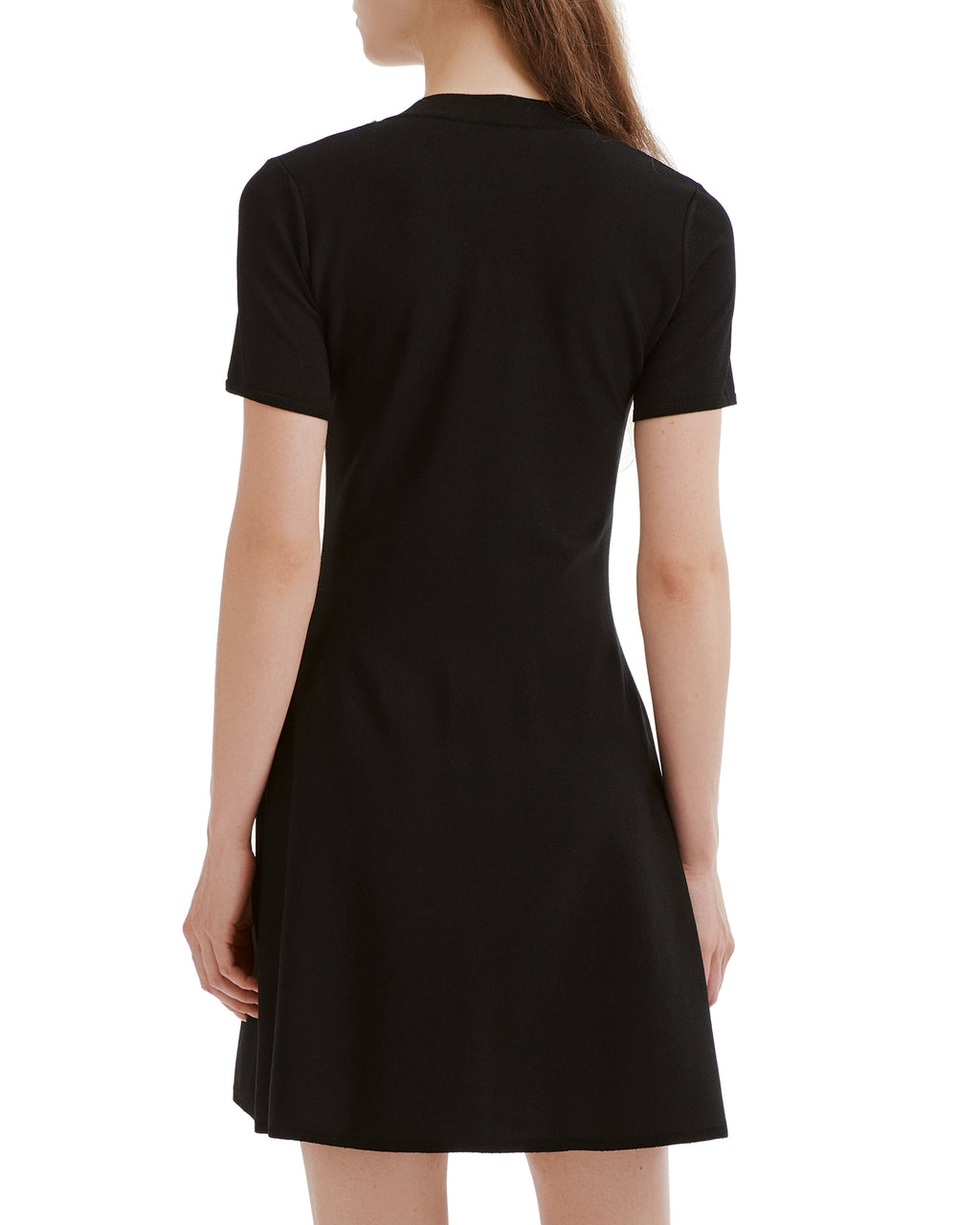 Bow-detailed embellished mini dress