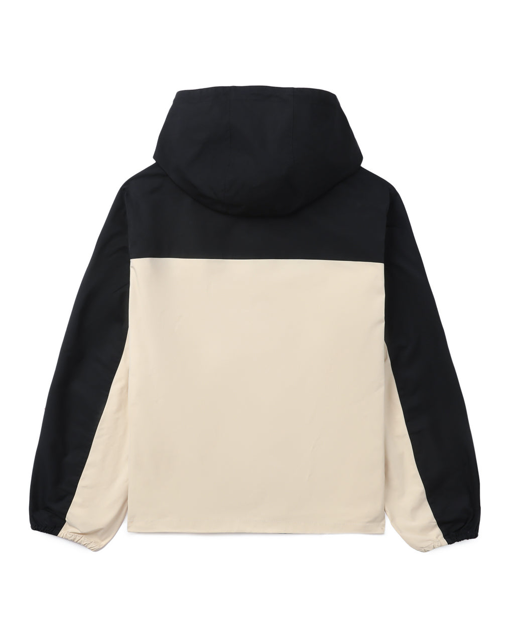 Hooded panelled jacket