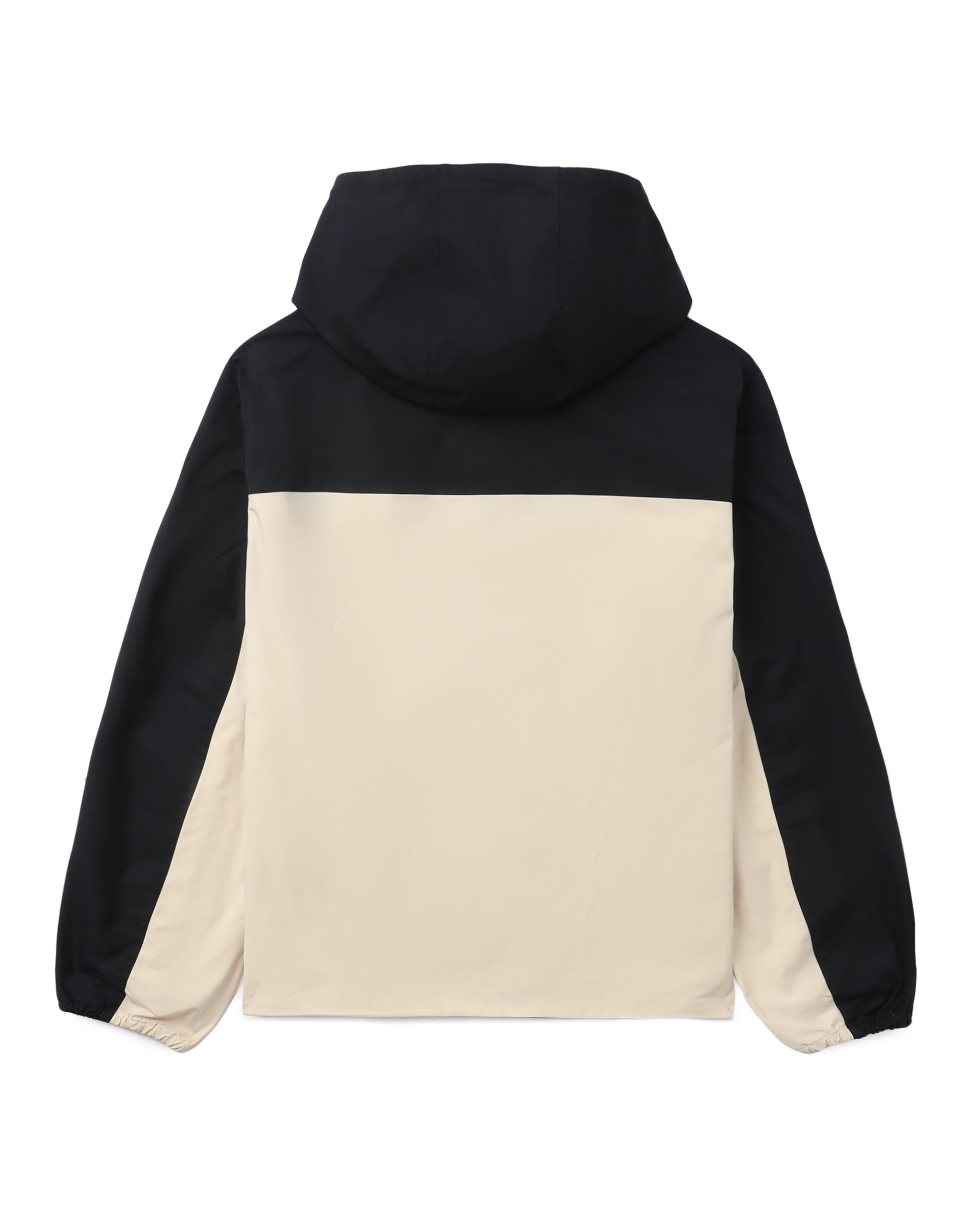 Hooded panelled jacket