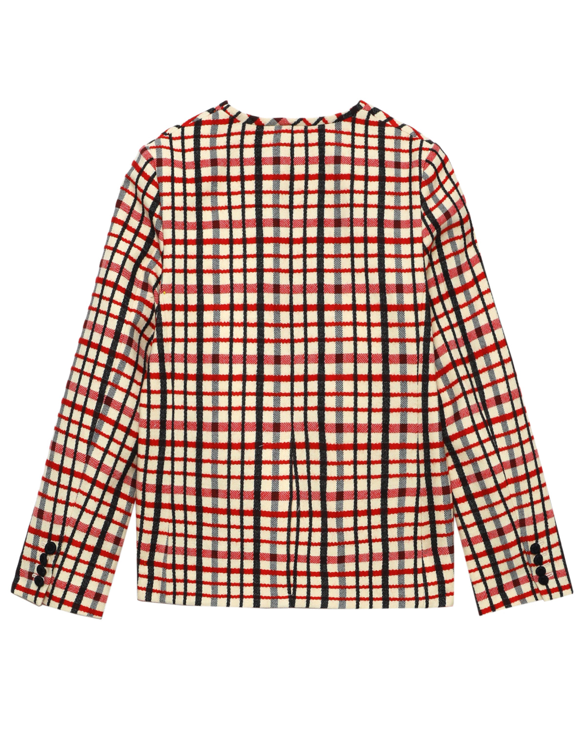 Checkered blazer