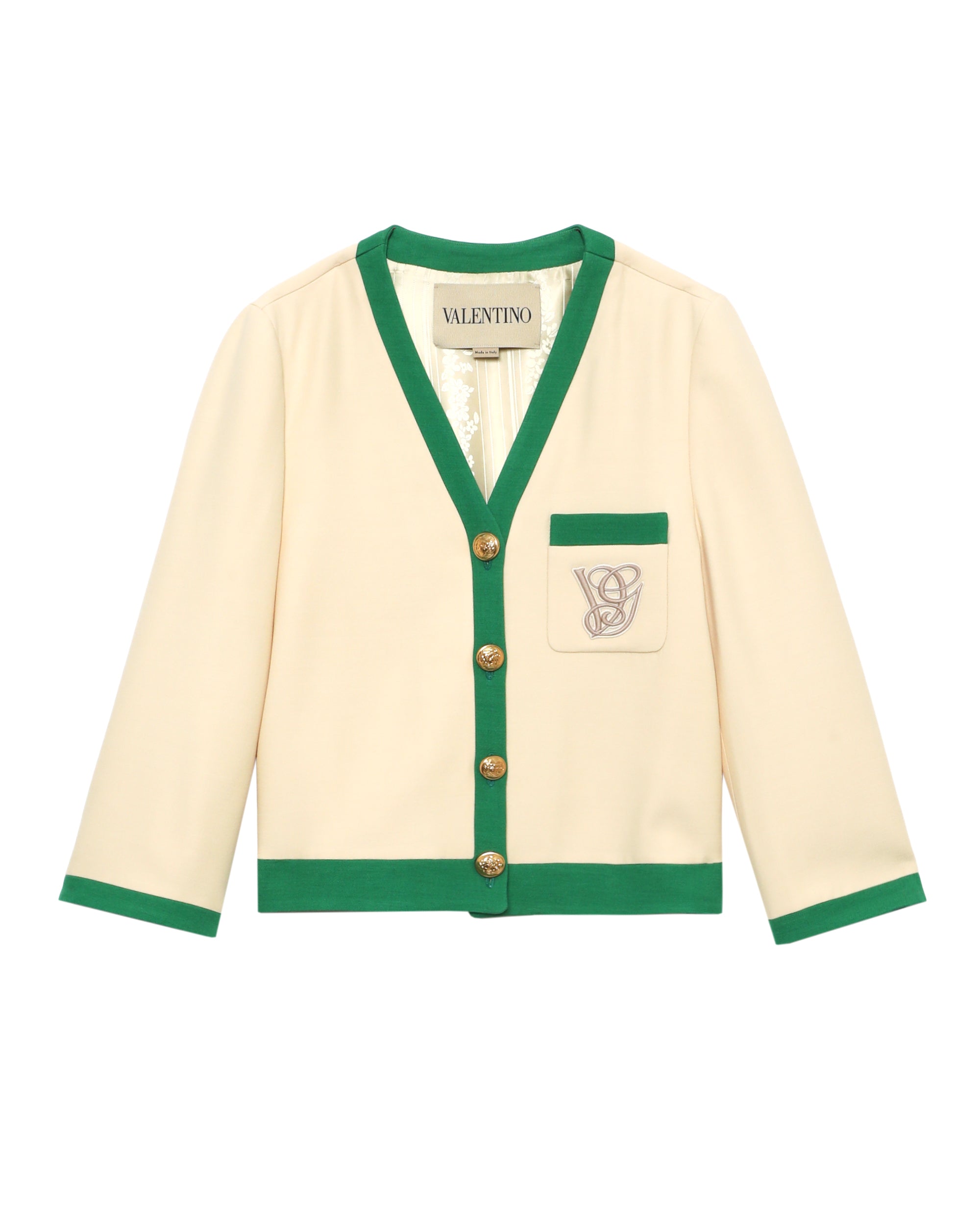 V-neck jacket
