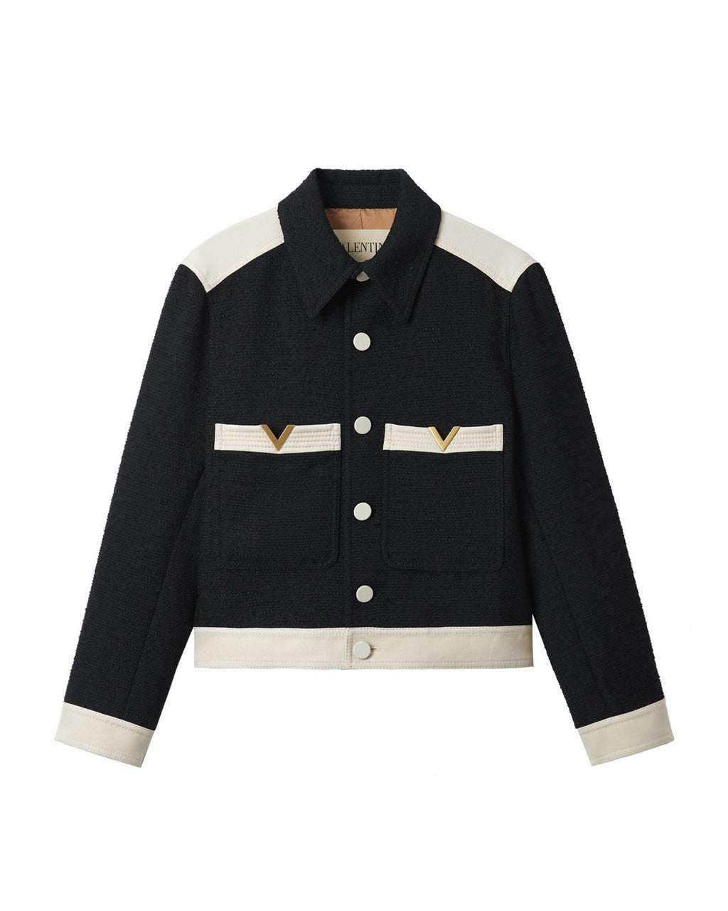 Buttoned jacket