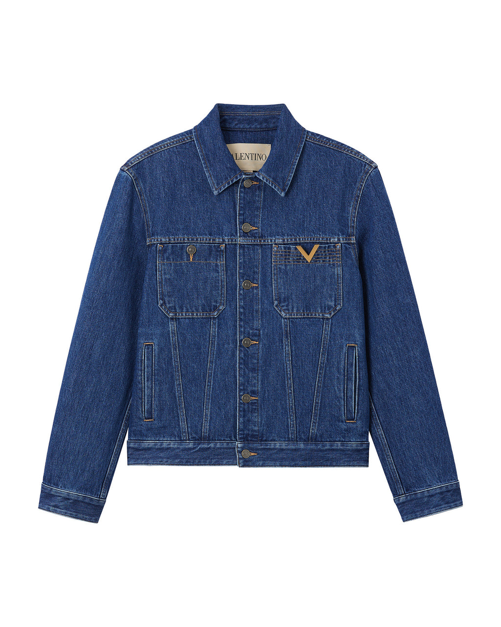 Denim jacket with VGold