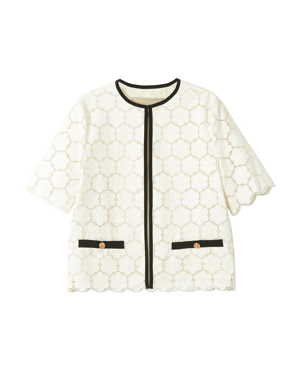 Broderie anglaise jacket