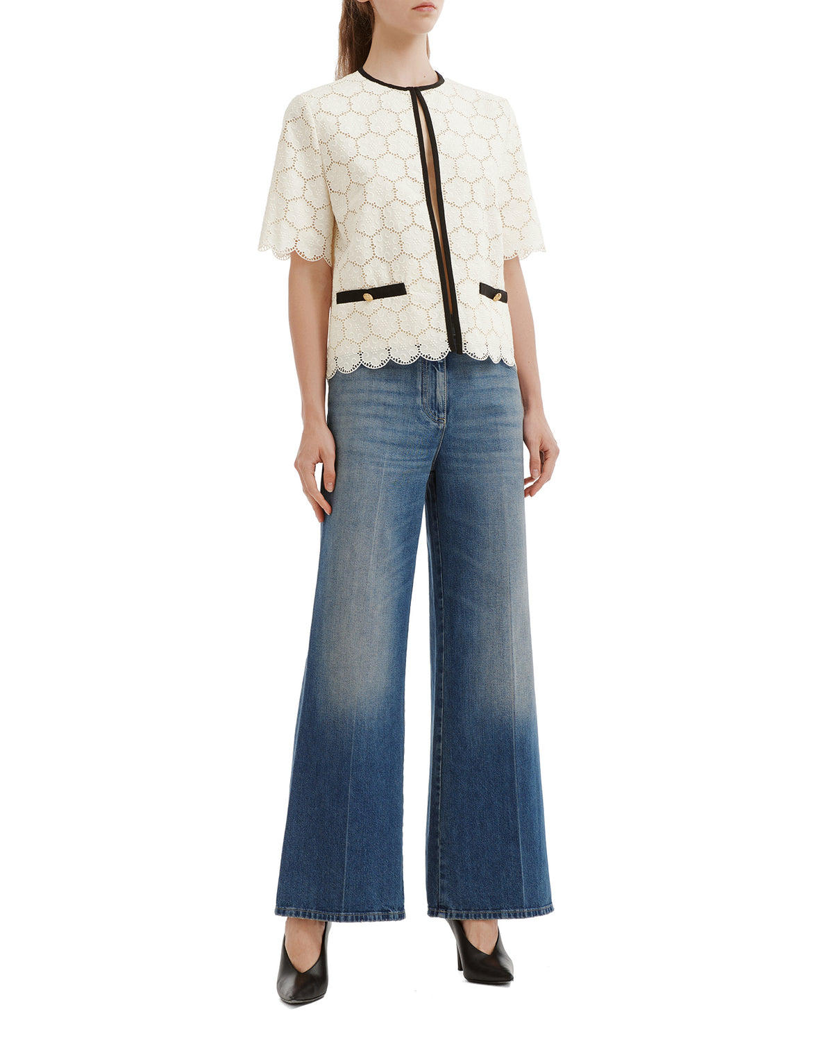 Broderie anglaise jacket