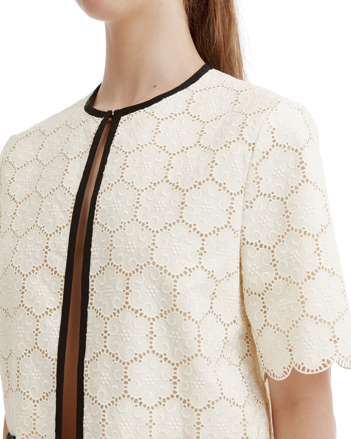 Broderie anglaise jacket