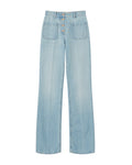 Button-front jeans