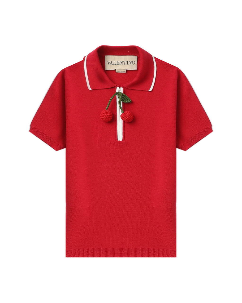 Cherry polo tee
