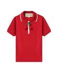 Cherry polo tee
