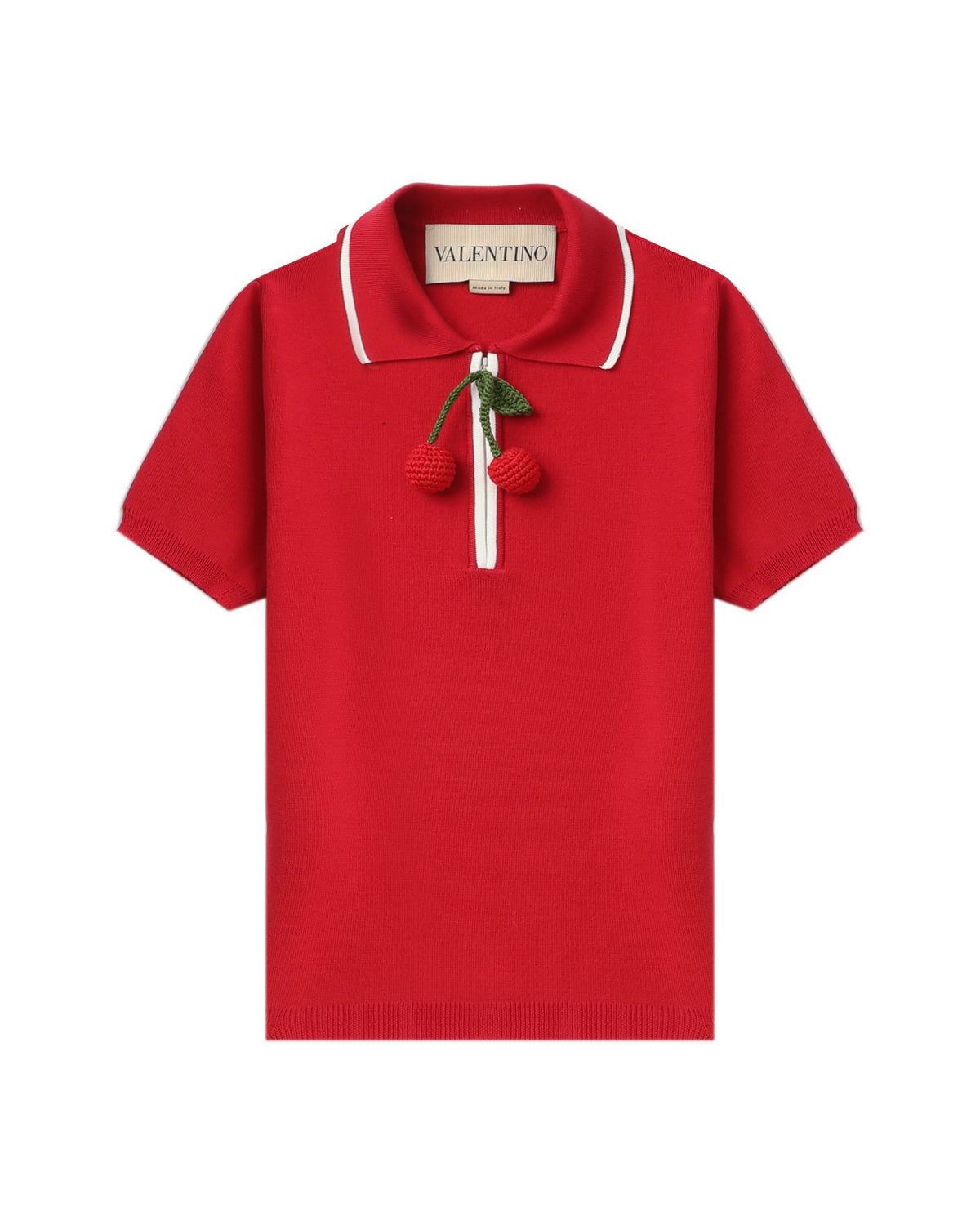 Cherry polo tee